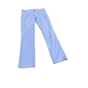 Turtleson Lawton 5 Pocket Performance Pant Luxe Blue MS22P01-LUXE Mens 36x34 NEW